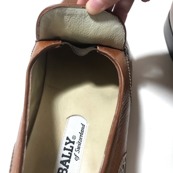 Bally Parawet Two-tone Brown Leather Loafer 12D - Picture 8 of 9